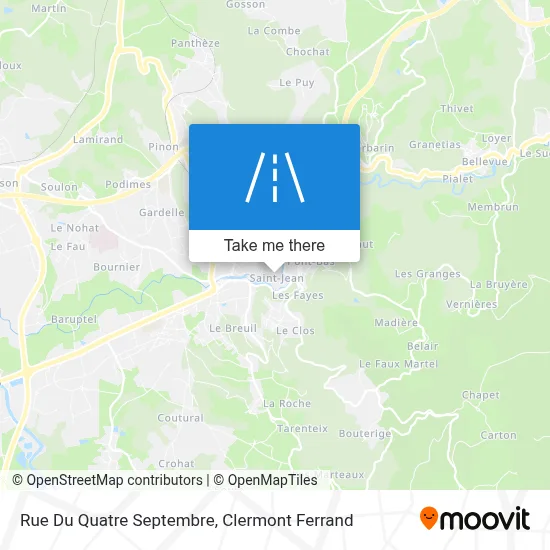 Rue Du Quatre Septembre map