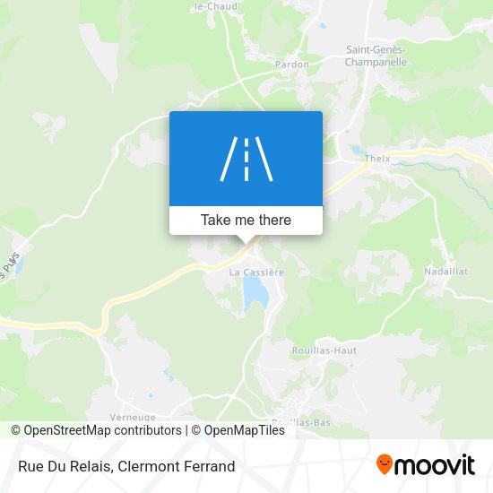 Rue Du Relais map