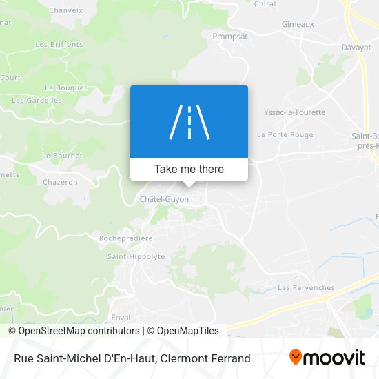 Rue Saint-Michel D'En-Haut map