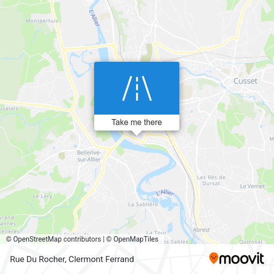 Rue Du Rocher map
