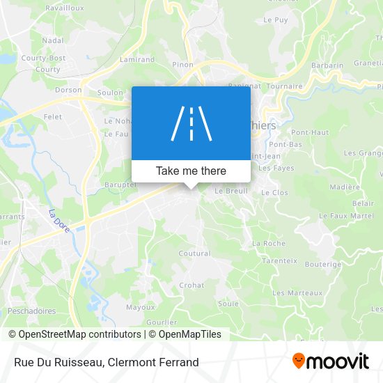 Rue Du Ruisseau map