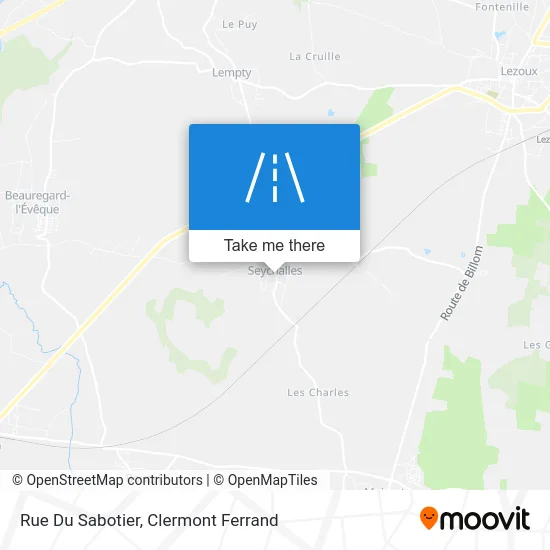 Rue Du Sabotier map