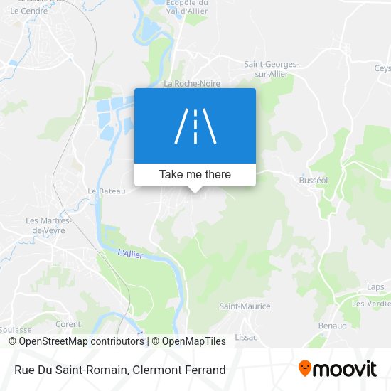 Rue Du Saint-Romain map