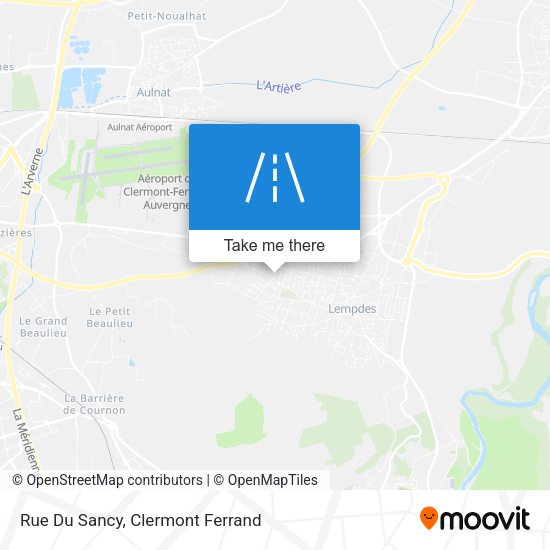 Rue Du Sancy map