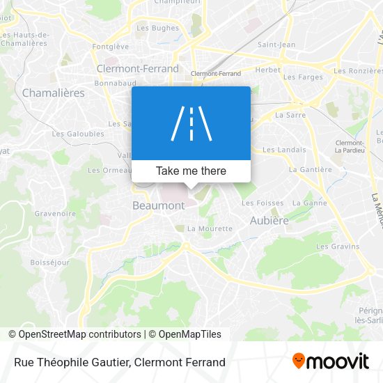 Rue Théophile Gautier map