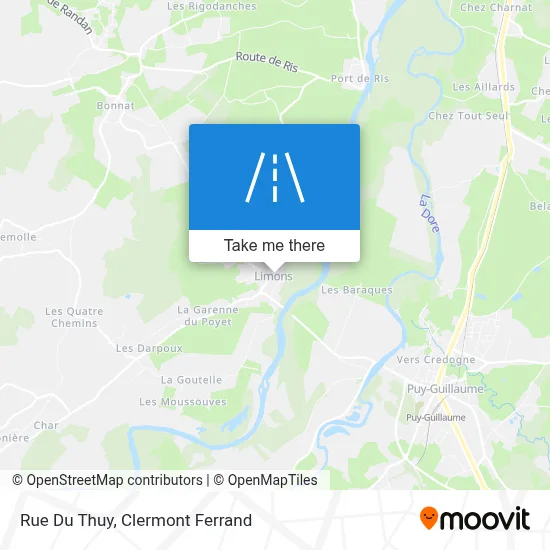 Rue Du Thuy map