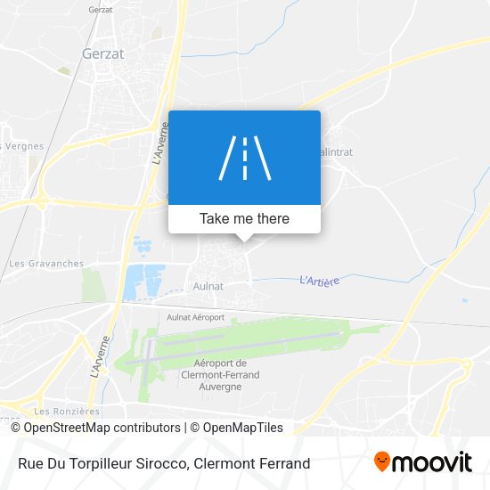 Rue Du Torpilleur Sirocco map