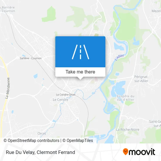 Rue Du Velay map