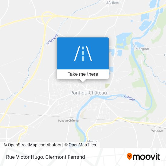 Rue Victor Hugo map