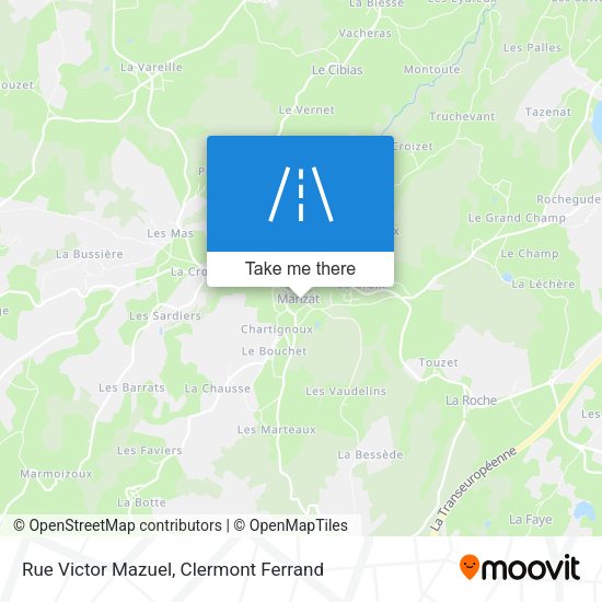 Rue Victor Mazuel map