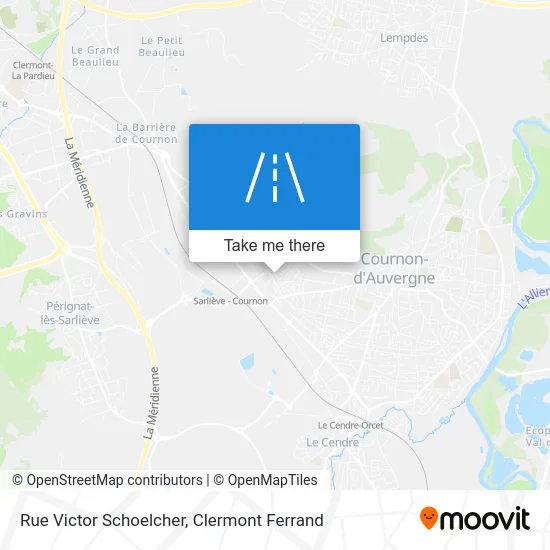 Rue Victor Schoelcher map