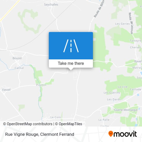 Rue Vigne Rouge map