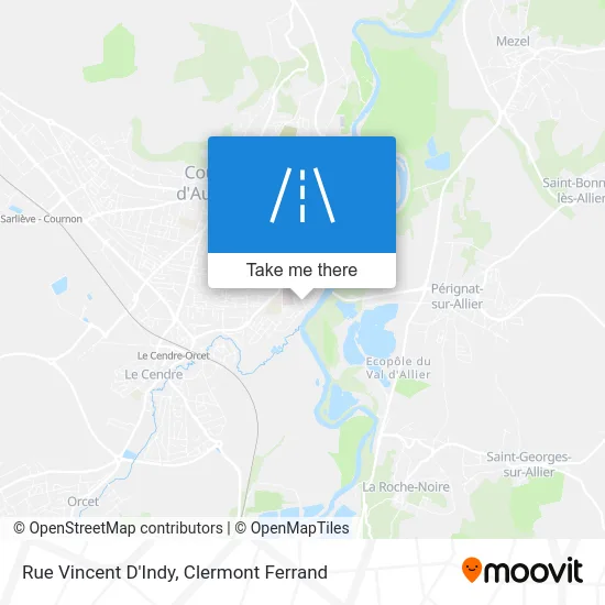 Rue Vincent D'Indy map