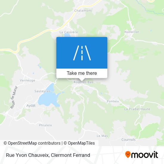 Rue Yvon Chauveix map