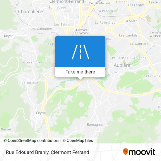 Rue Édouard Branly map