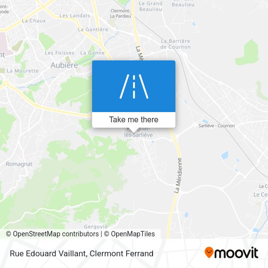 Rue Edouard Vaillant map