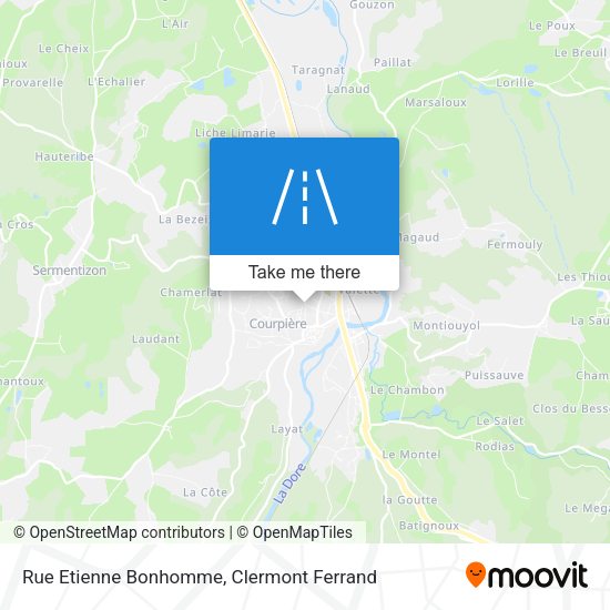 Rue Etienne Bonhomme map
