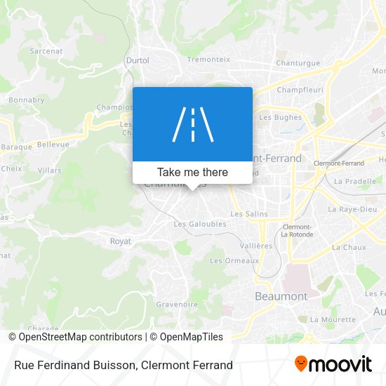 Rue Ferdinand Buisson map