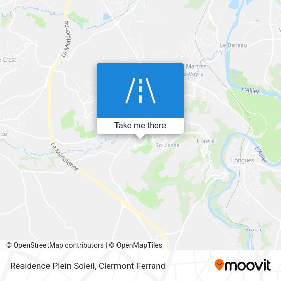 Résidence Plein Soleil map