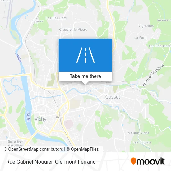 Rue Gabriel Noguier map