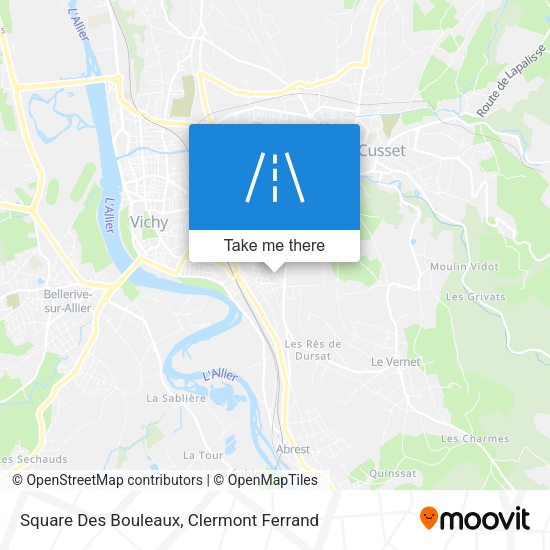Square Des Bouleaux map