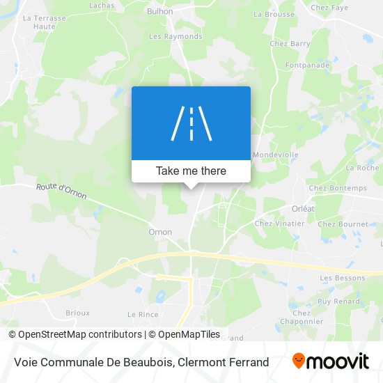 Voie Communale De Beaubois map