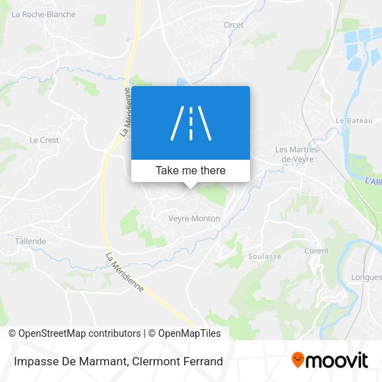 Impasse De Marmant map