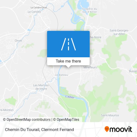 Chemin Du Tourail map
