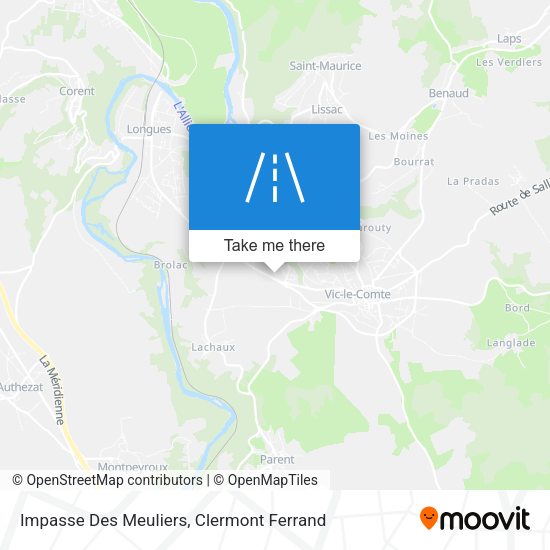 Impasse Des Meuliers map