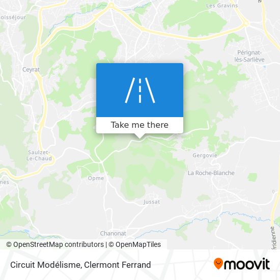 Circuit Modélisme map