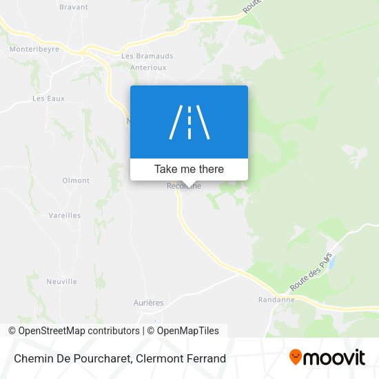 Chemin De Pourcharet map