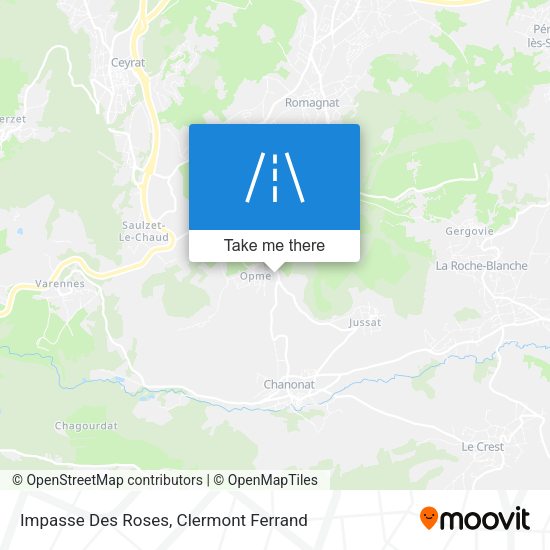 Impasse Des Roses map