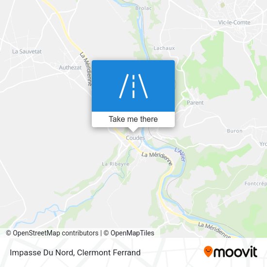 Impasse Du Nord map