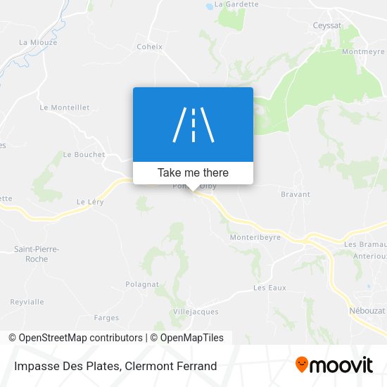 Impasse Des Plates map