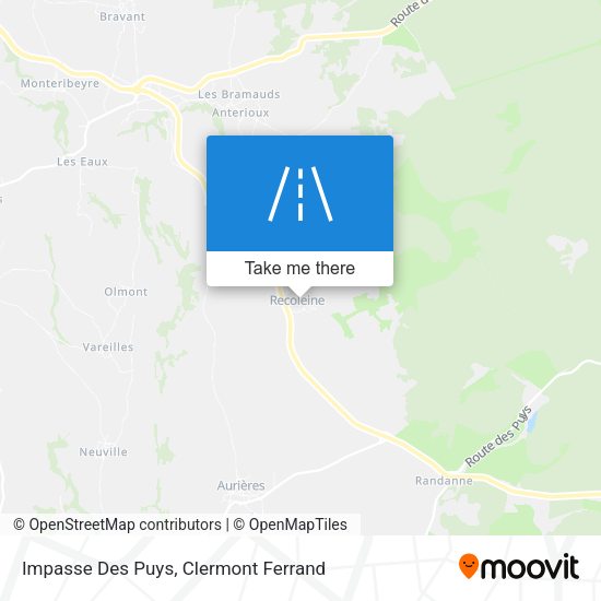 Impasse Des Puys map