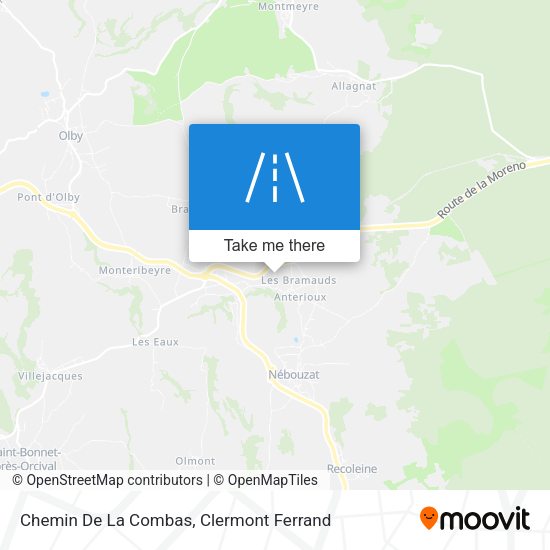 Chemin De La Combas map