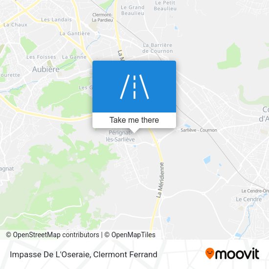 Impasse De L'Oseraie map
