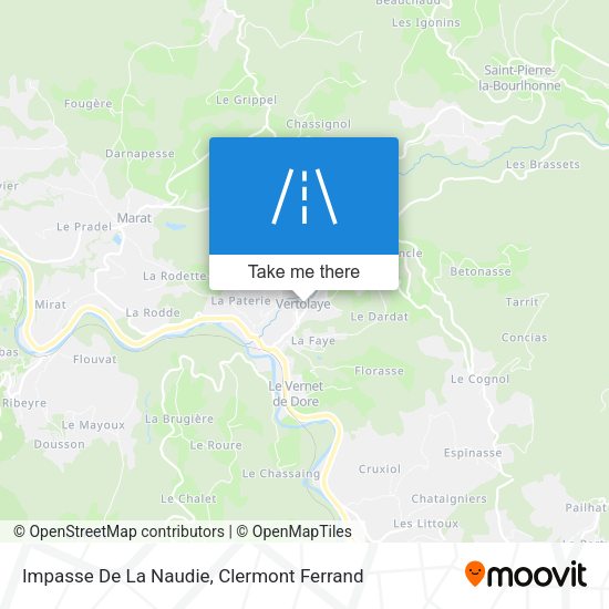Impasse De La Naudie map