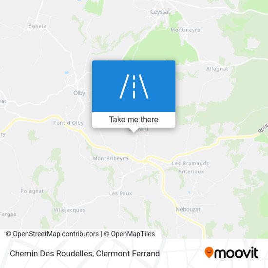 Chemin Des Roudelles map