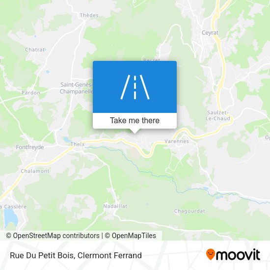 Rue Du Petit Bois map