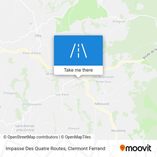 Impasse Des Quatre Routes map