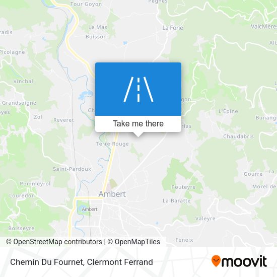 Chemin Du Fournet map