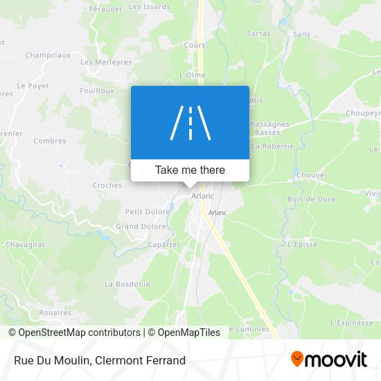 Rue Du Moulin map