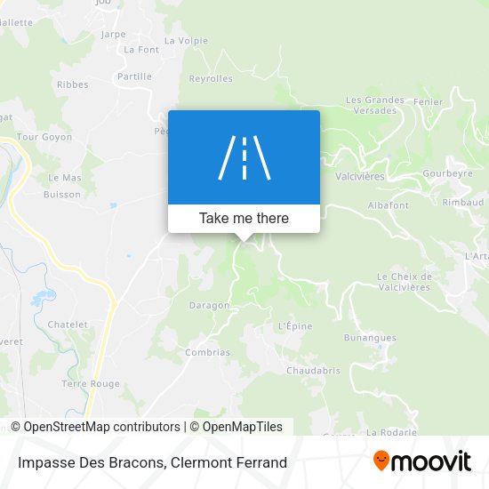 Impasse Des Bracons map