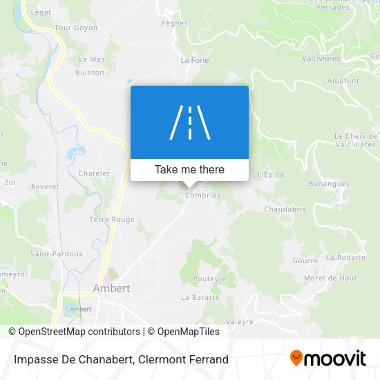 Impasse De Chanabert map