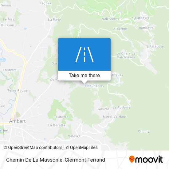 Chemin De La Massonie map