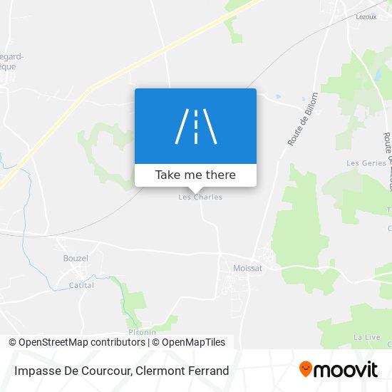 Impasse De Courcour map