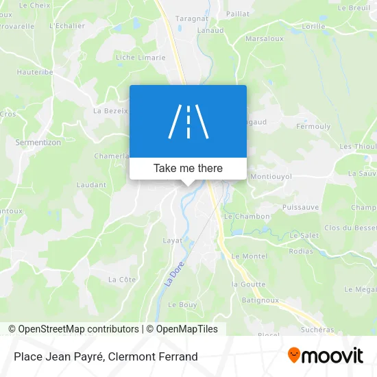 Place Jean Payré map