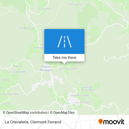 La Chevalerie map