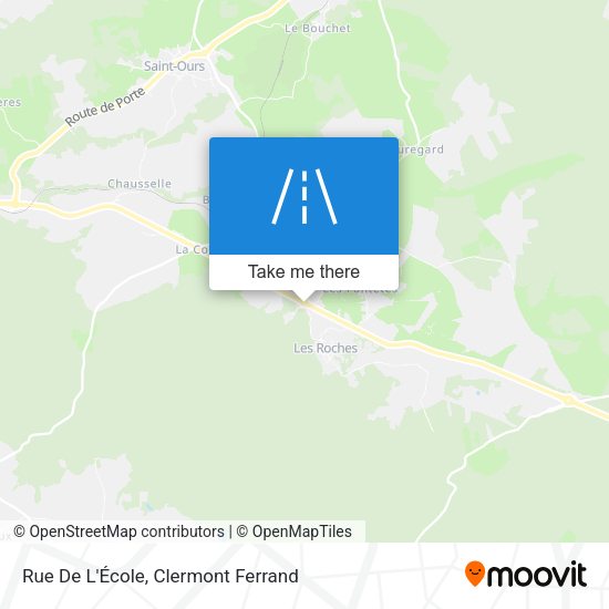 Rue De L'École map
